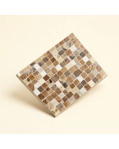 12 '' X 24 '' Wood Mosaic Tile (synthetic illustration; no displayed measurements)