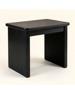 Moss Dell Side Table - Black (synthetic illustration; no displayed measurements)