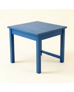Spruce Branch Patio Table - Blue (synthetic illustration; no displayed measurements)
