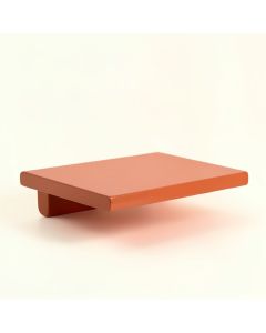 Shore Falls Wall-Mounted Cat Perch - Terracotta (synthetic illustration; no displayed measurements)
