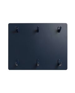 Oak Branch Empty Wall-Mounted Tool Organizer Panel - Navy (synthetic illustration; no displayed measurements)