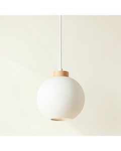 Aspen Branch Pendant Light Suspended From One Plain Cable - White (synthetic illustration; no displayed measurements)