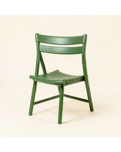 Elm Bend Folding Outdoor Chair - Green (synthetic illustration; no displayed measurements)