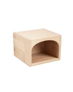 Willow Canyon Wall-Mounted Cat Perch - Beige (synthetic illustration; no displayed measurements)