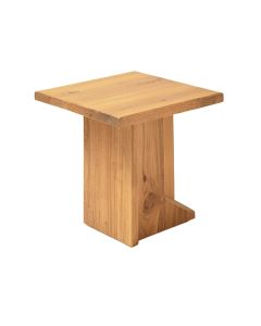 Abernethy Solid Wood End Table (synthetic illustration; no displayed measurements)