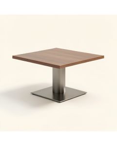 Pedestal Coffee Table (synthetic illustration; no displayed measurements)