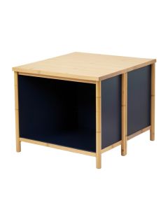Shore Bluff Empty Countertop Canister Rack - Navy