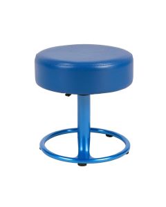 Round Rolling Pu Leather Height Adjustable Lab Stool (synthetic illustration; no displayed measurements)