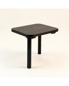 Elm Dell Compact Balcony Table - Black (synthetic illustration; no displayed measurements)