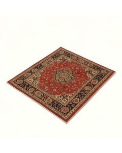 Oriental Hand Knotted Wool Area Rug (synthetic illustration; no displayed measurements)