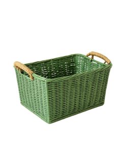 Field Crest Empty Storage Basket - Green (synthetic illustration; no displayed measurements)