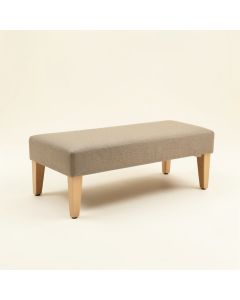 Miltenberger Upholstered Wood Bench (synthetic illustration; no displayed measurements)