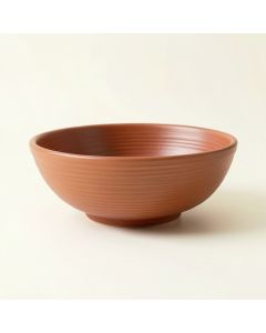 Flint Brook Dining Bowl - Terracotta (synthetic illustration; no displayed measurements)