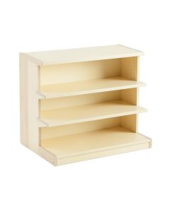 Vale Bluff Desktop Shelving Unit - Cream (synthetic illustration; no displayed measurements)