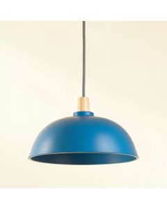 Aspen Canyon Pendant Light Suspended From One Plain Cable - Blue (synthetic illustration; no displayed measurements)