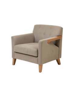 Tiemann 30 '' Wide Polyester Armchair