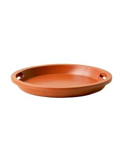 Stone Bluff Serving Tray - Terracotta (synthetic illustration; no displayed measurements)