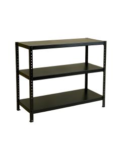 Birch Crest Desktop Shelving Unit - Black (synthetic illustration; no displayed measurements)