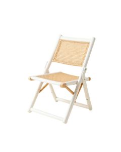 Glen Canyon Folding Outdoor Chair - White (synthetic illustration; no displayed measurements)