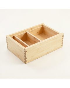 Bay Bend Empty Pantry Drawer Organizer Insert - Ivory (synthetic illustration; no displayed measurements)