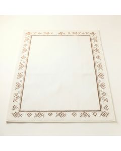 River Bend Rectangular Area Rug - White (synthetic illustration; no displayed measurements)