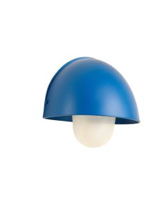 Reed Canyon Wall Sconce Mounted On A Plain Wall - Blue (synthetic illustration; no displayed measurements)