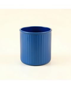 Heath Arc Empty Candle Holder - Blue (synthetic illustration; no displayed measurements)