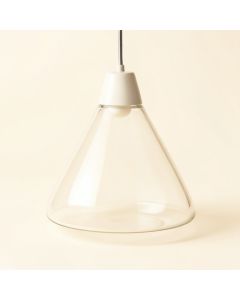 Glass Bell Pendant Shade ( Screw On ) (synthetic illustration; no displayed measurements)