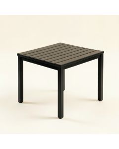 Aspen Crest Compact Balcony Table - Black (synthetic illustration; no displayed measurements)