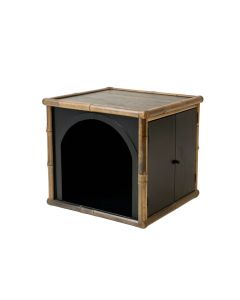 Briar Canyon Empty Furniture-Style Litter Enclosure - Black