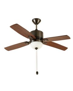 52 '' Hiro 5 - Blade Standard Ceiling Fan With Pull Chain And Light Kit Included
