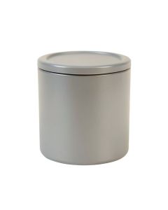 Rowan Bluff Storage Canister With Lid - Gray