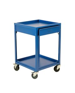 Summit Canyon Empty Rolling Workshop Cart - Blue (synthetic illustration; no displayed measurements)