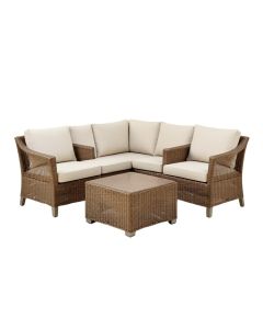 Adyant Patio 3 Piece Seating Group With Cushions (synthetic illustration; no displayed measurements)