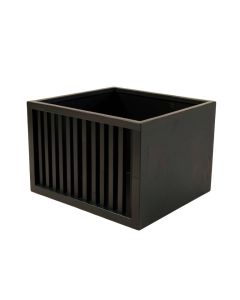 Harbor Brook Empty Furniture-Style Litter Enclosure - Black