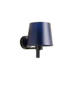 Clay Arc Wall Sconce Mounted On A Plain Wall