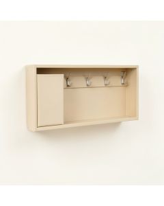 Reed Brook Wall-Mounted Entryway Organizer Shelf - Beige (synthetic illustration; no displayed measurements)