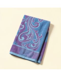 Musselwhite Peacock Paisley Hand Towel (synthetic illustration; no displayed measurements)