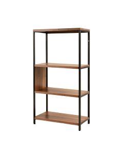 Leinbach 65.5 '' H X 40 '' W Metal Etagere Bookcase (synthetic illustration; no displayed measurements)