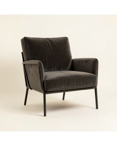 Ranbir 39 '' Wide Velvet Chesterfield Chair (synthetic illustration; no displayed measurements)
