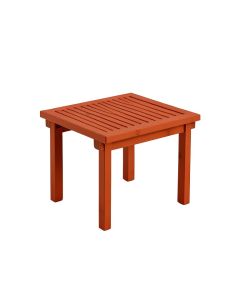 Lake Brook Compact Balcony Table - Terracotta (synthetic illustration; no displayed measurements)