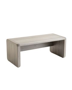 Summit Dell Indoor Bench - Gray (synthetic illustration; no displayed measurements)