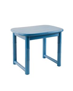 Moss Canyon Compact Balcony Table - Blue (synthetic illustration; no displayed measurements)