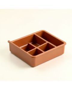 Wren Bluff Empty Pantry Drawer Organizer Insert - Terracotta (synthetic illustration; no displayed measurements)