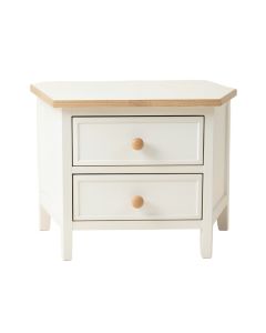 Olive Crest Nightstand - White (synthetic illustration; no displayed measurements)