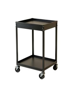 Pine Bend Empty Rolling Workshop Cart - Black (synthetic illustration; no displayed measurements)