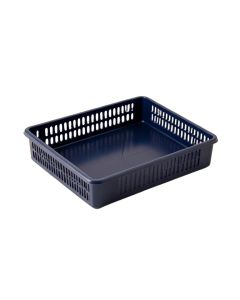 Cliff Crest Empty Under-Desk Cable Tray - Navy