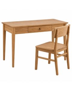 Bert Solid Wood Desk And Chair Set