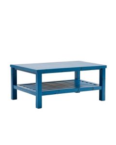 Ridge Bridge Coffee Table - Blue (synthetic illustration; no displayed measurements)