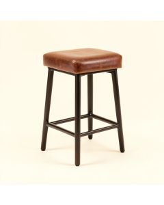 Adalwine Leather 32 '' Bar Stool (synthetic illustration; no displayed measurements)